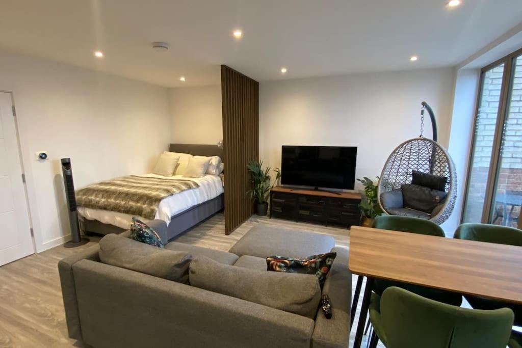 London Luxe: Stylish Studio Eksteriør bilde